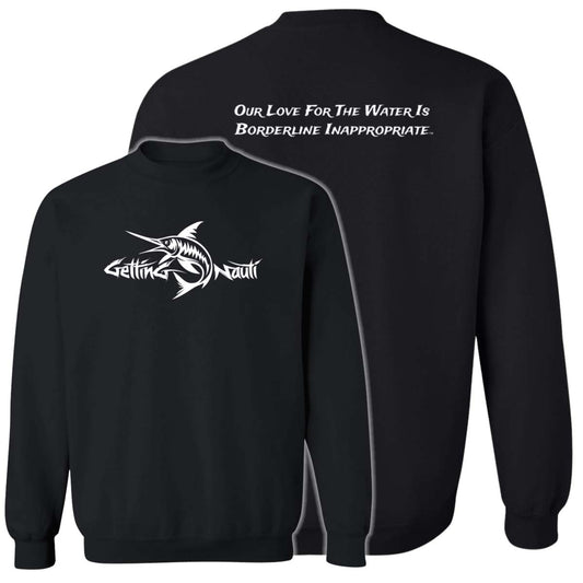 Swordfish Logo - Crewneck Pullover Sweatshirt