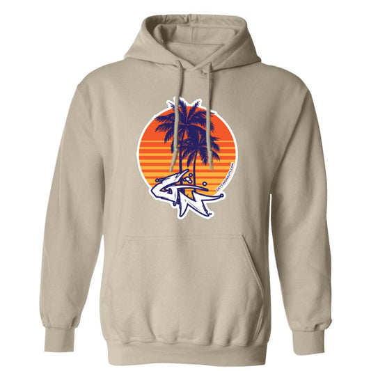 Retro Palm Trees - Pullover Hoodie