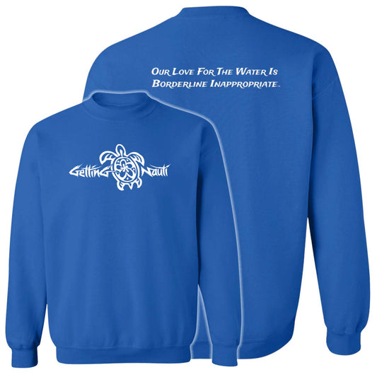 Sea Turtle Logo - Crewneck Pullover Sweatshirt