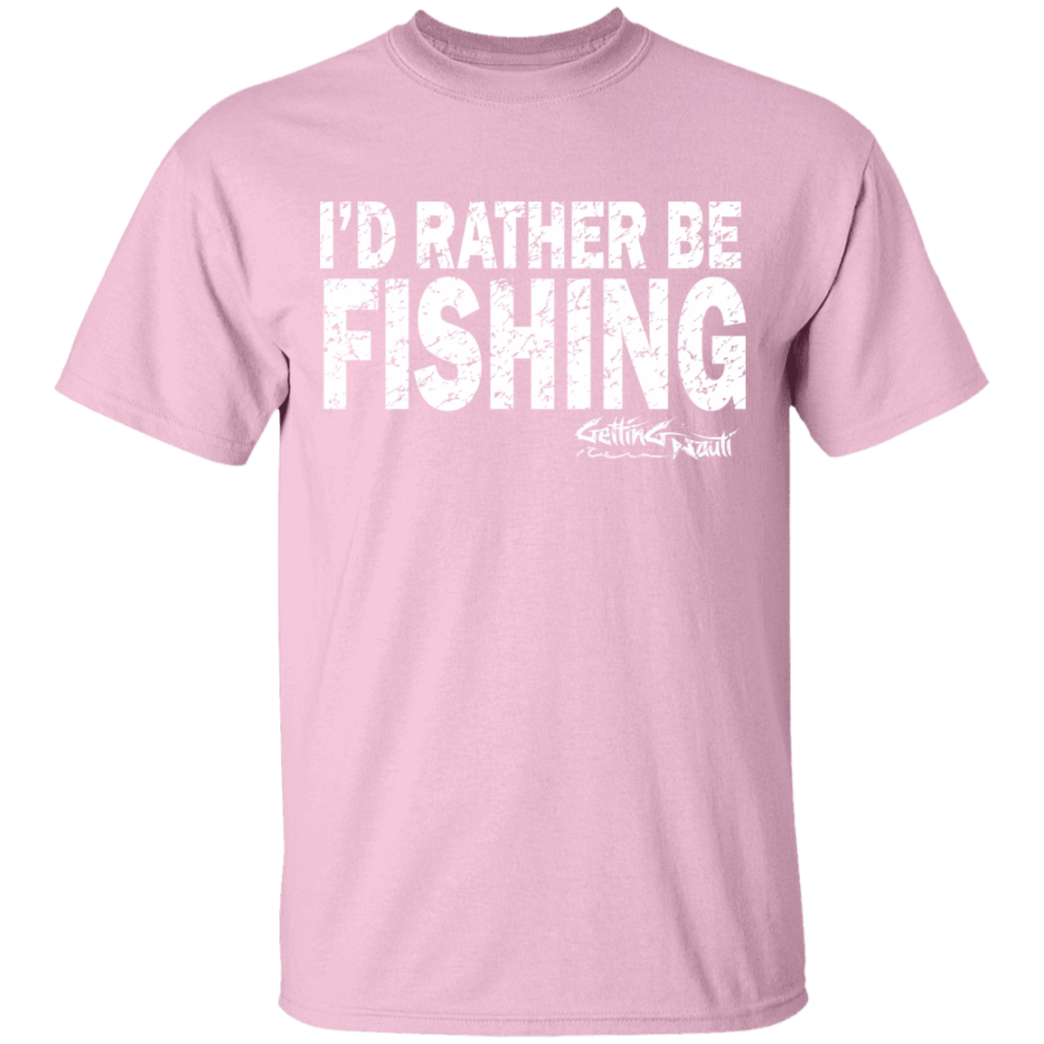 I'd Rather Be Fishing - Cotton T-Shirt