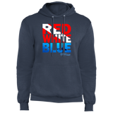 SCUBA Red, White, Blue - Fleece Pullover Hoodie