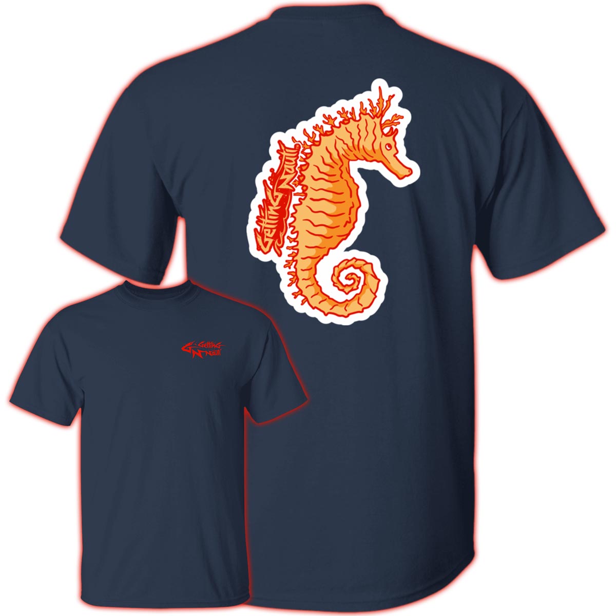 Seahorse - Cotton T-Shirt