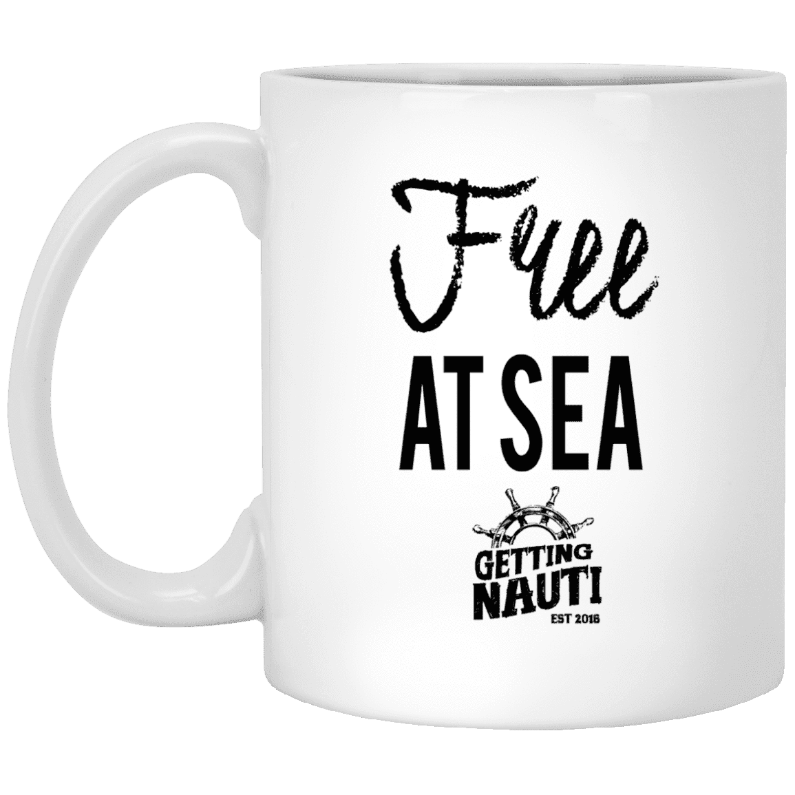 Drinkware - Free At Sea - 11oz Mug