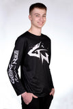 Performance Activewear - Men's Shark Logo Long Sleeve Performance Shirt