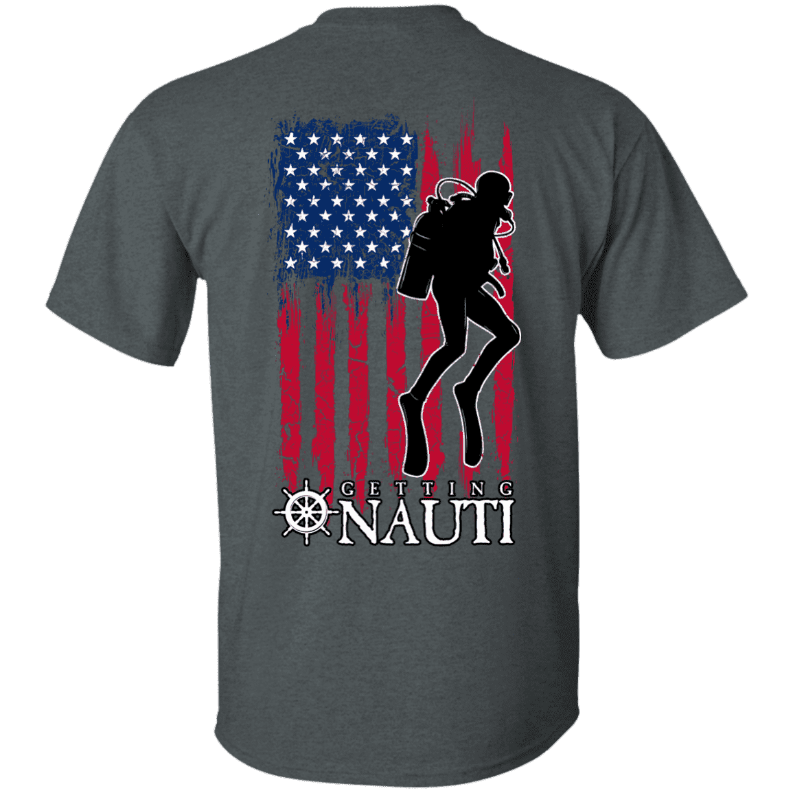 T-shirt - USA Diver - Cotton T-Shirt