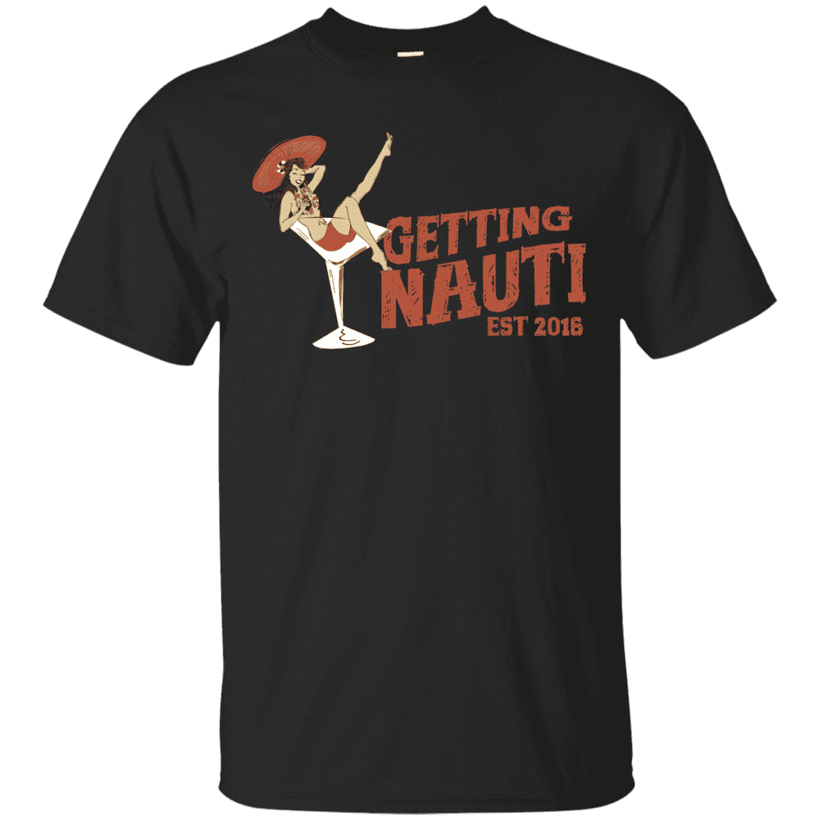T-Shirts - Martini Girl - Cotton T-Shirt